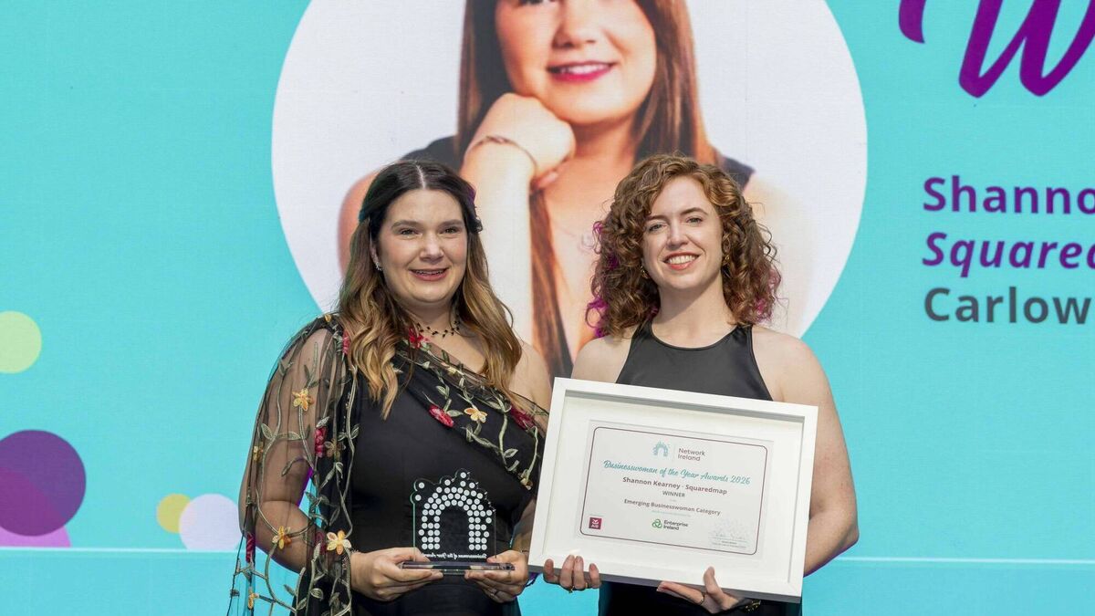 Leighlinbridge entrepreneur wins businesswoman of year