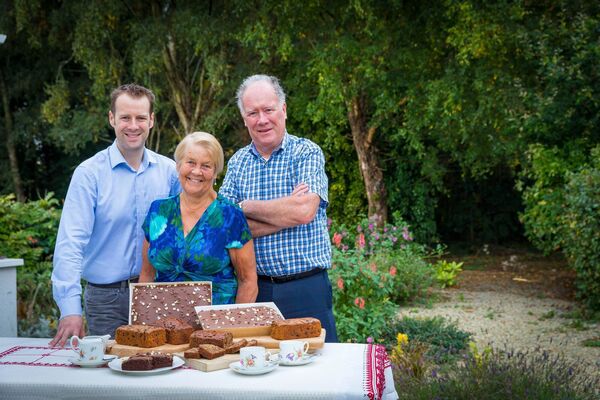 Brian, Philo and Oliver Seery who won a bronze award at this year's Blas na hÉireann Irish Food Awards