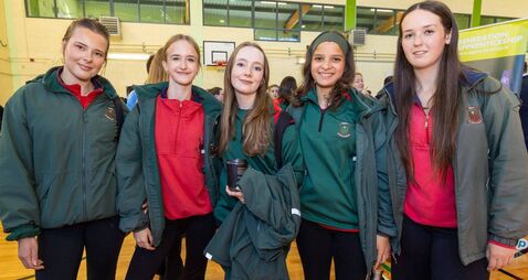Leaving cert students look to their futures at Options careers fair hosted by Pres College, Carlow 