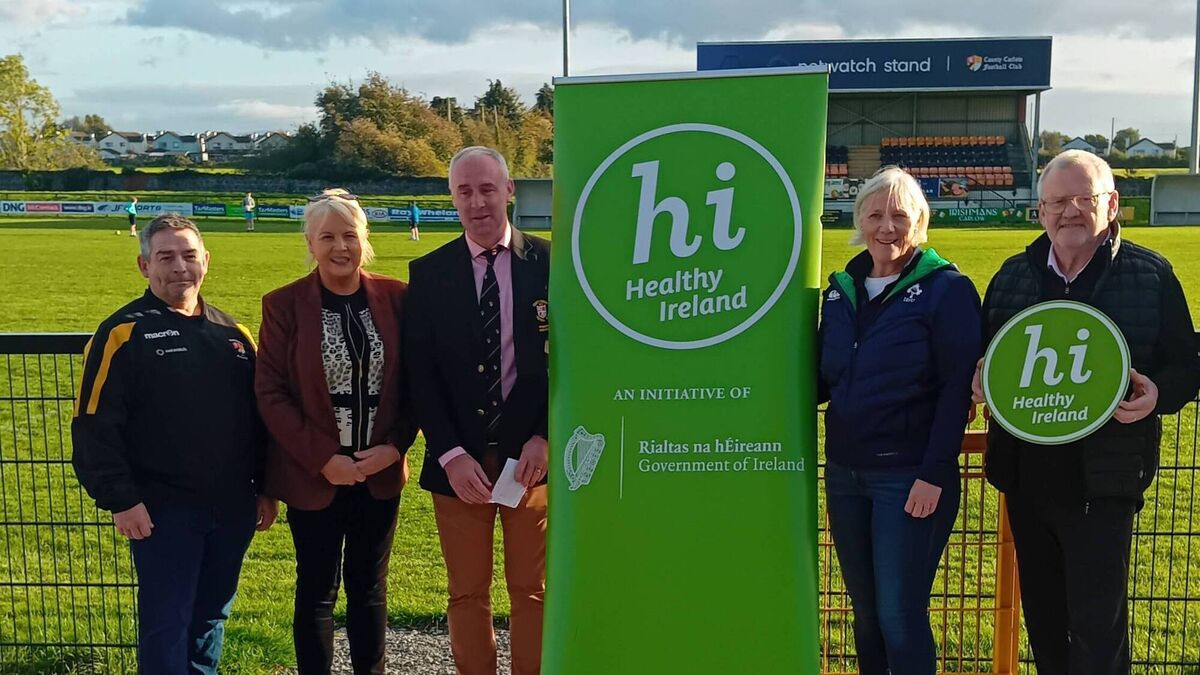 New walking track opened in Carlow Rugby Club