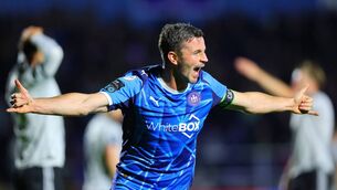 <p>Pádraig Amond celebrates scoring a goal Photo: ©INPHO/Tom O'Hanlon</p> <p>Pádraig Amond celebrates scoring a goal Photo: ©INPHO/Tom O'Hanlon</p>