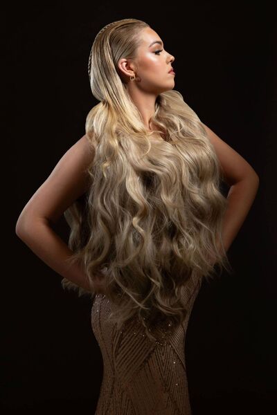 Ruth Byrne of Blakes Hair Salon came third in the specialist extensions category