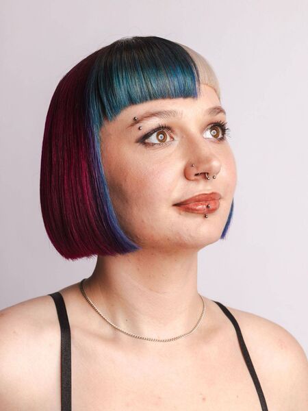 Hannah Hazzard of MD Hair in Graigue came third in the newcomer of the year/trainee category