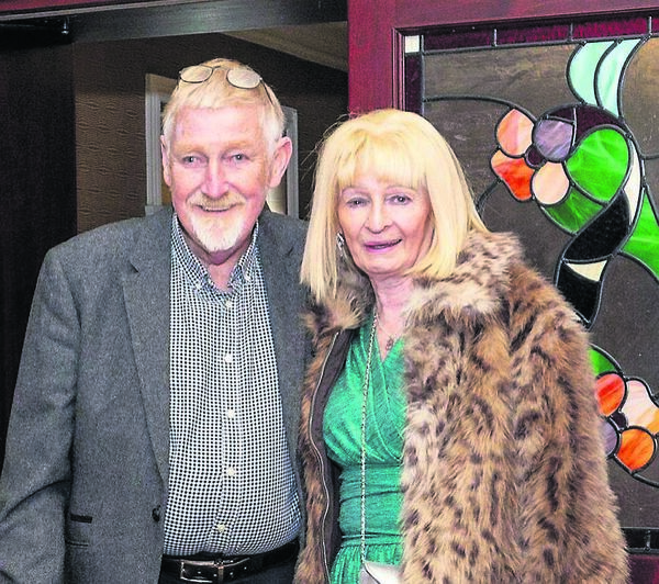 Jim and Dora arrive in style for their retirement lunch in the Seven Oaks Hotel