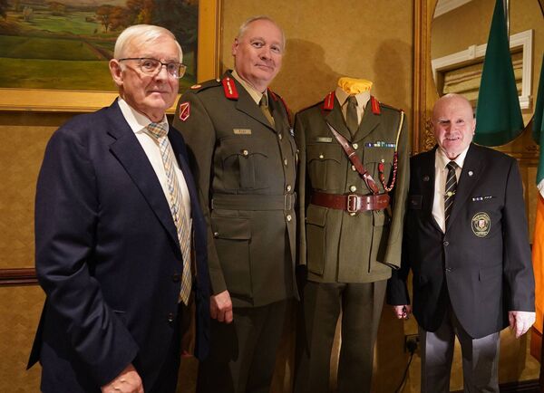 Comdt Pat Healy, Brig General Stephen Ryan and John Murphy