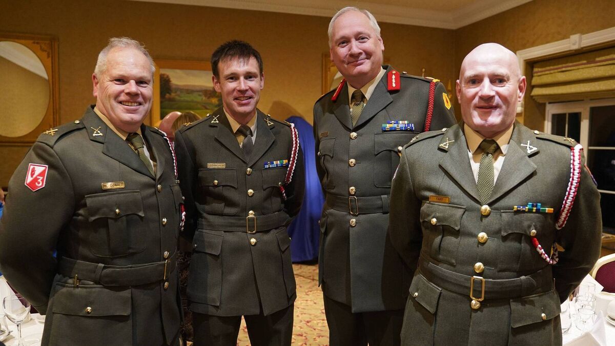 Top brass attend donation of Lieut-Gen O’Neill’s uniform
