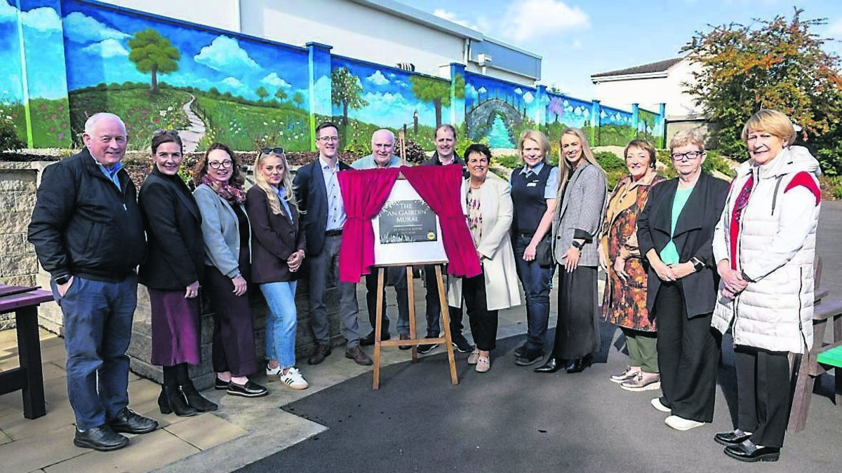 Beautiful new mural at St Fiacc’s House ‘couldn’t be nicer’