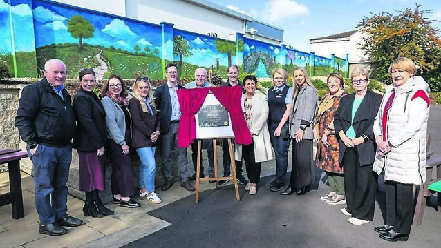 Beautiful new mural at St Fiacc’s House ‘couldn’t be nicer’