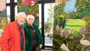 <p>Ann-Marie with Tim Madden at her art exhibition in the Lord Bagenal Hotel, Leighlinbridge Photo: © Michael O'Rourke Photography 2026</p> <p>Ann-Marie with Tim Madden at her art exhibition in the Lord Bagenal Hotel, Leighlinbridge Photo: © Michael O'Rourke Photography 2026</p>