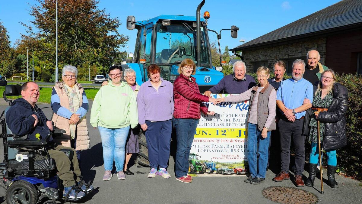 Tractor run raised funds for Lalor Centre, Baltinglass 