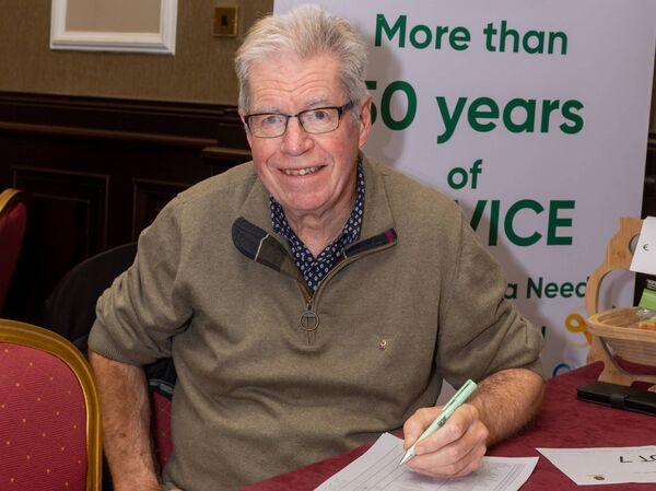 Dan McInerney pictured at the Carlow Lions Club Charity Auction in the Seven Oaks Hotel