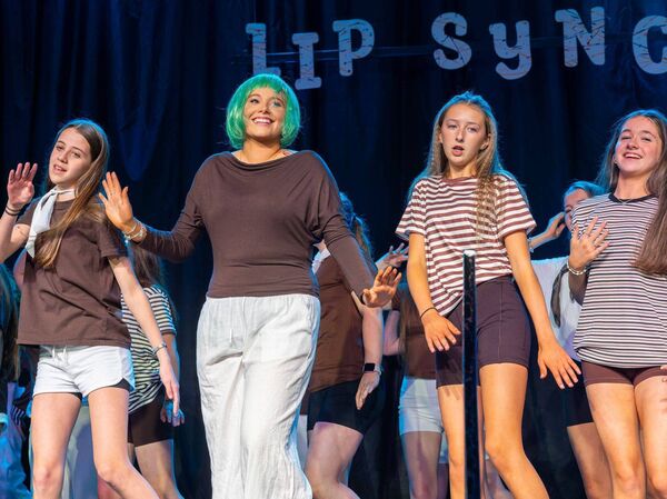 The second year dance group